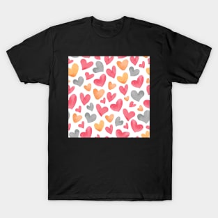 Heart Seamless Pattern T-Shirt